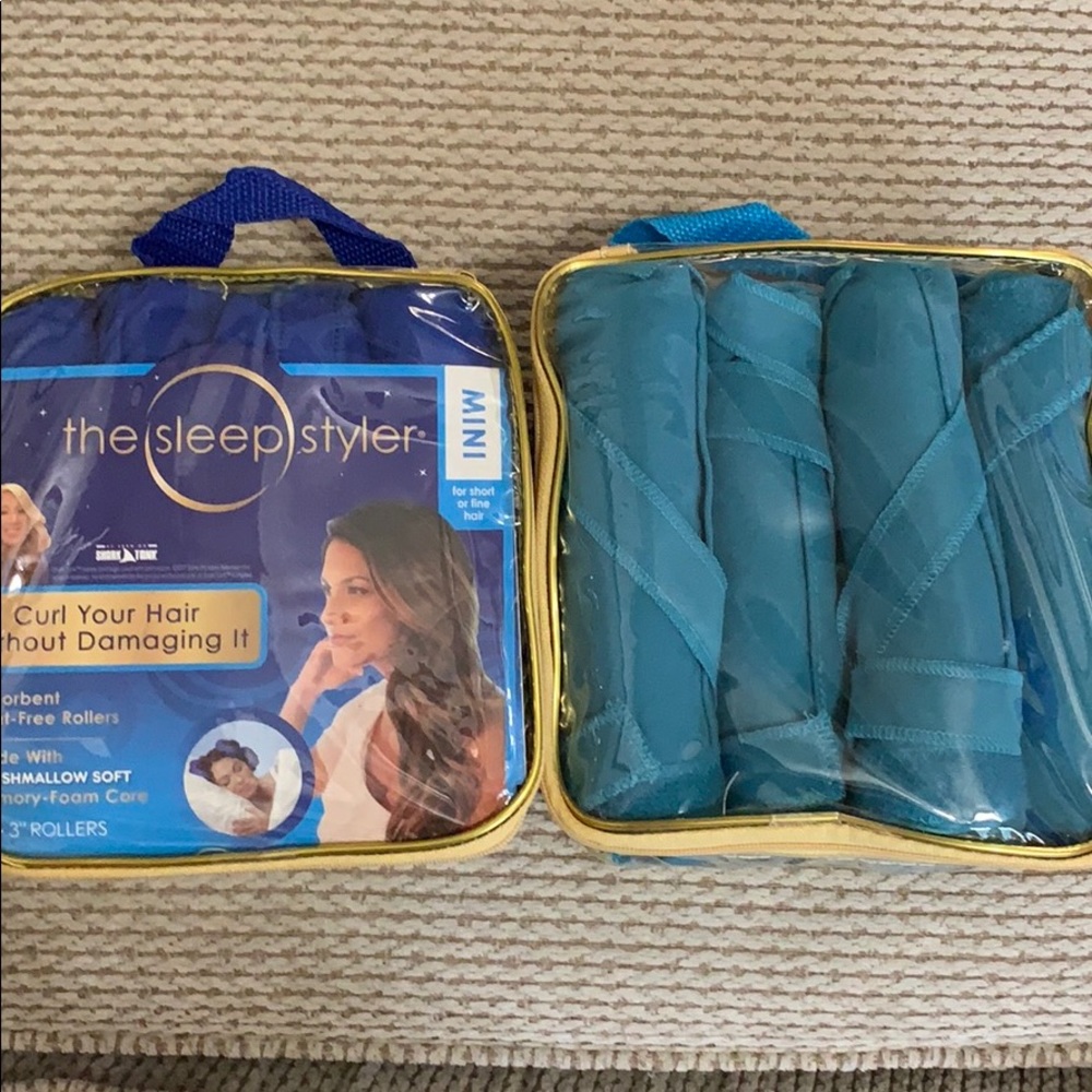 The sleep styler curlers